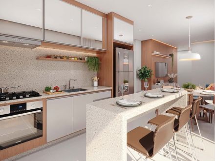 REF - 141  Apto Tipo em Caiobá Ed. Sixth Sense